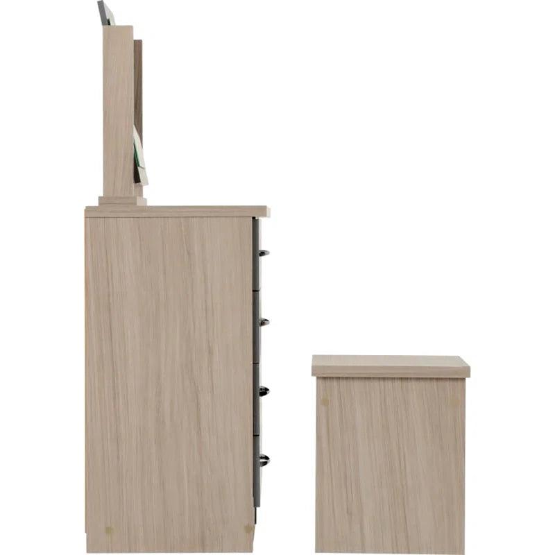 Pranav Dressing Table with Mirror - Ouch Cart