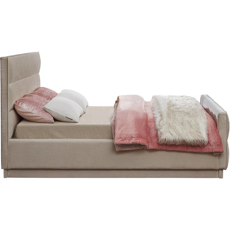 Holdon Tufted Upholstered Standard Bed OUCH CART