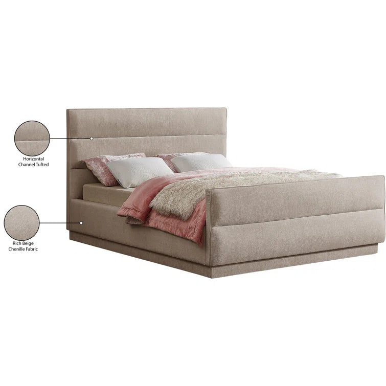 Holdon Tufted Upholstered Standard Bed OUCH CART