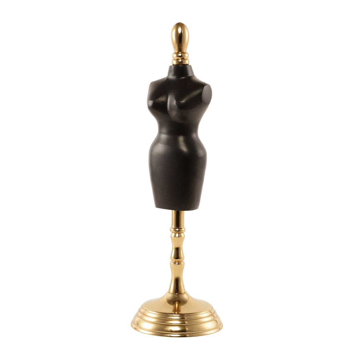 Miniaturised mannequin in Black Gold finish M.M.I. OVERSEAS