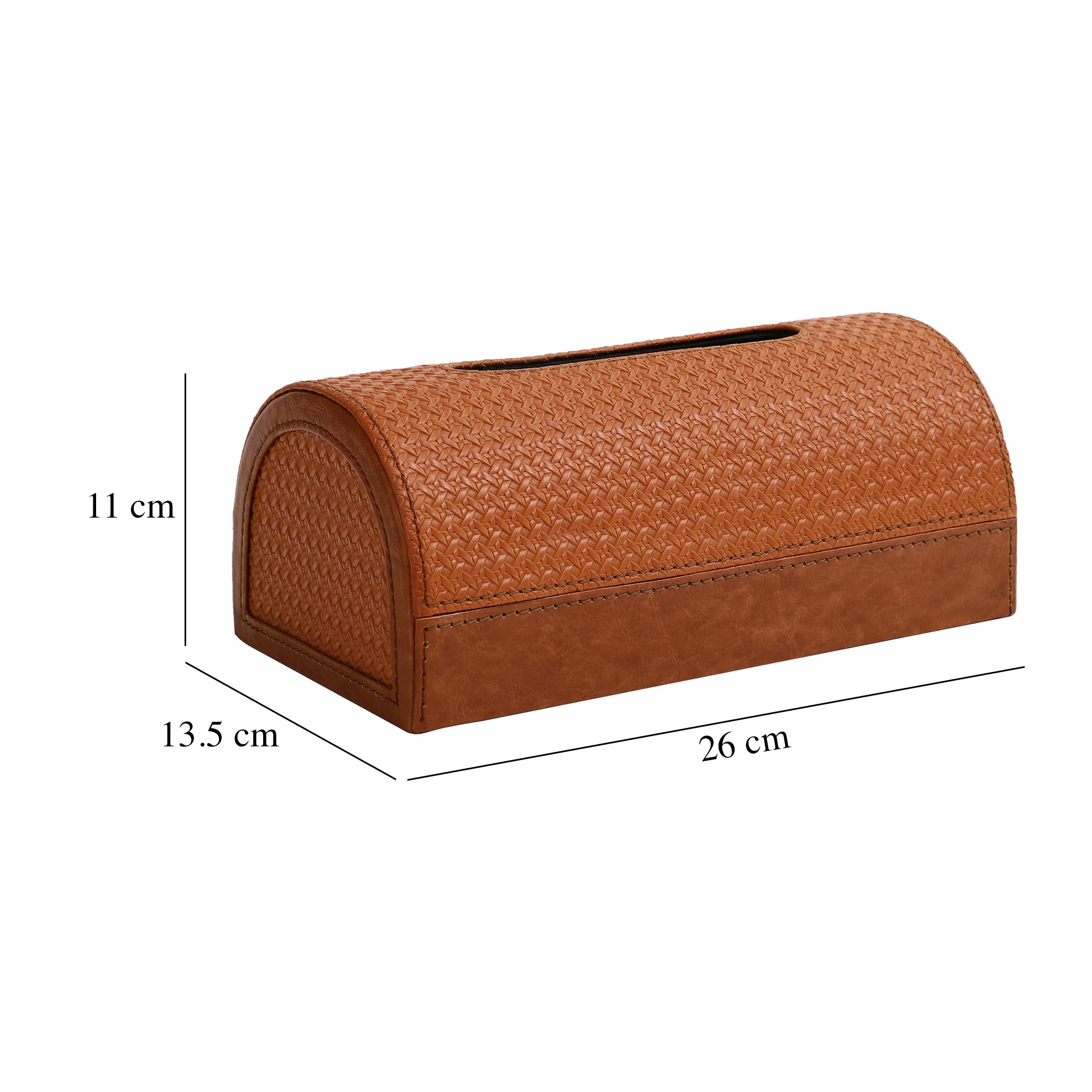 Executive D's Napkin Box Orange