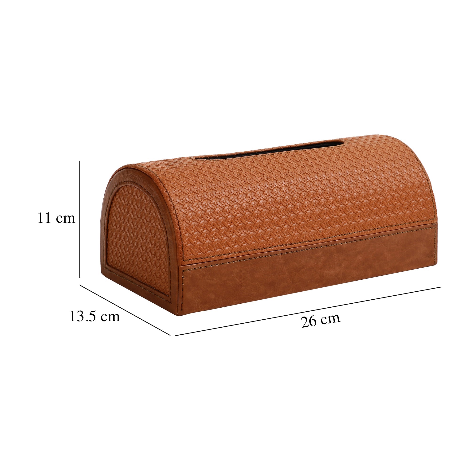 Executive D's Napkin Box Orange M.M.I. OVERSEAS