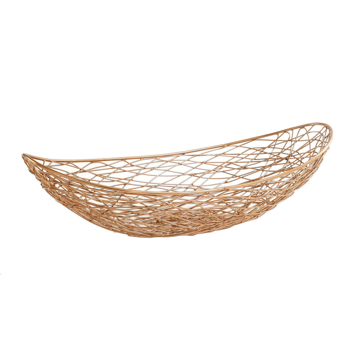 Vivian Basket in copper M.M.I. OVERSEAS