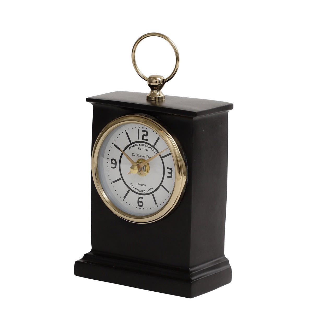 Gerald Clock Black