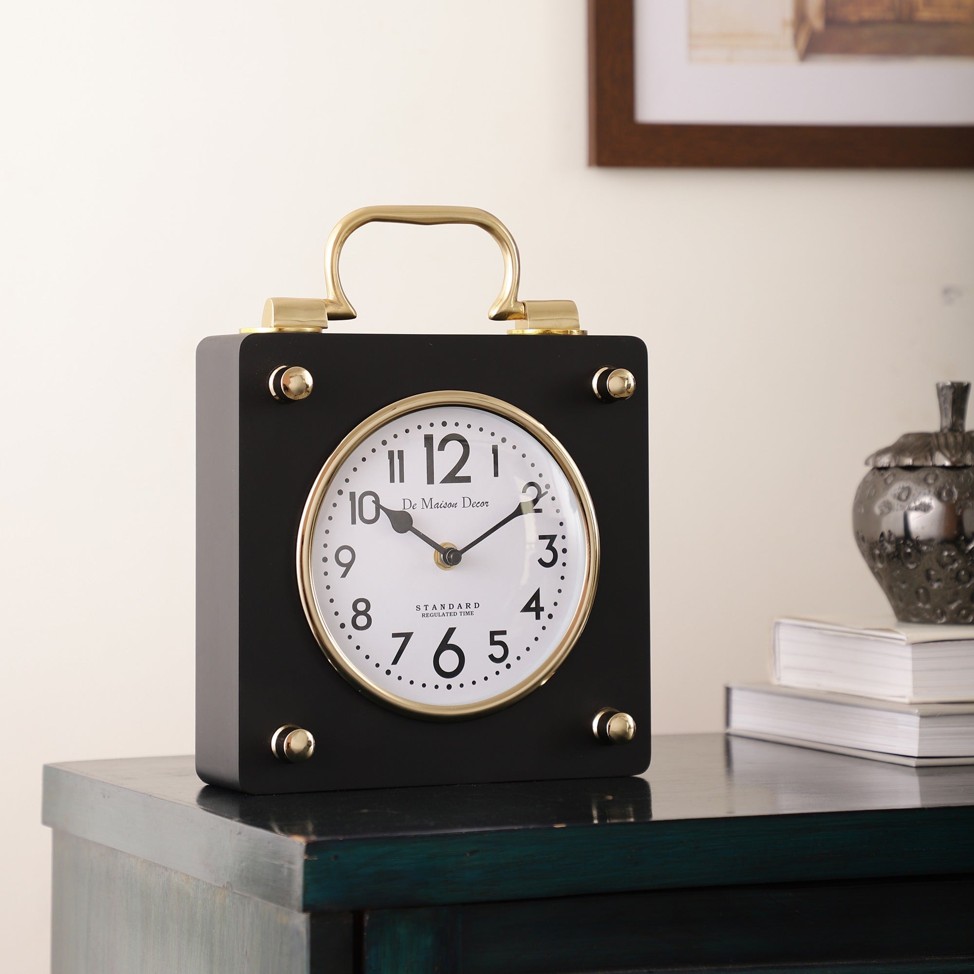 CubeKeeper clock Black