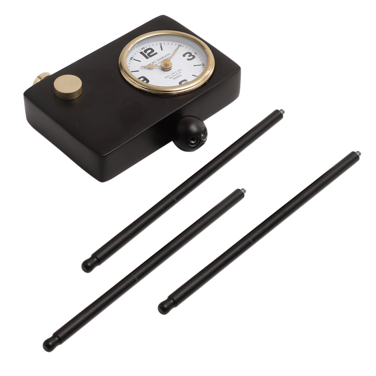 Cameratic Clock in Black M.M.I. OVERSEAS