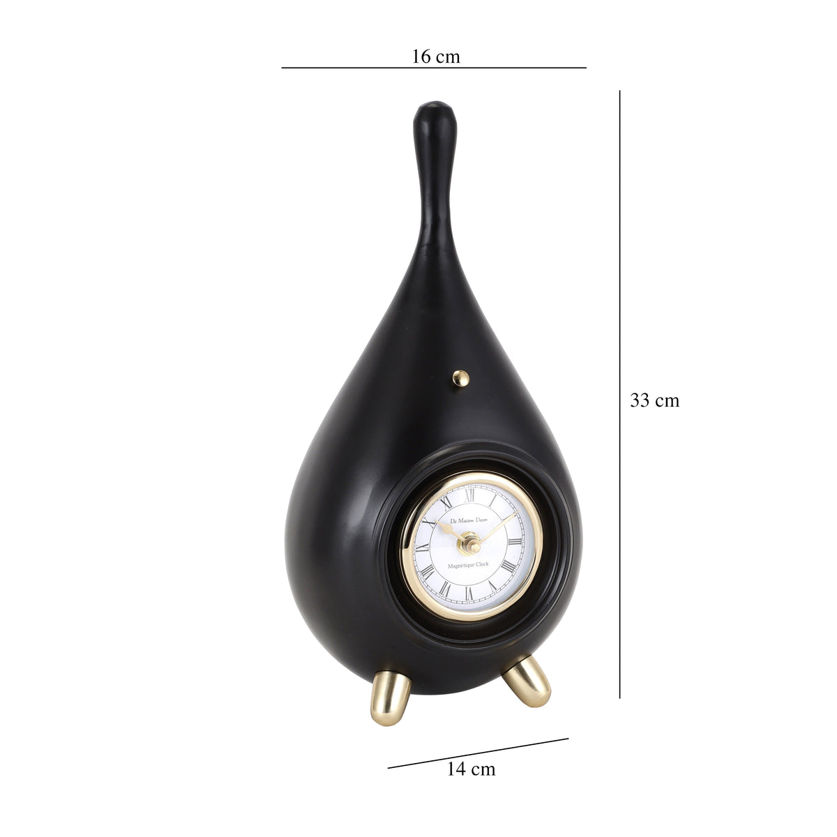 Time Drop in Black Gold M.M.I. OVERSEAS