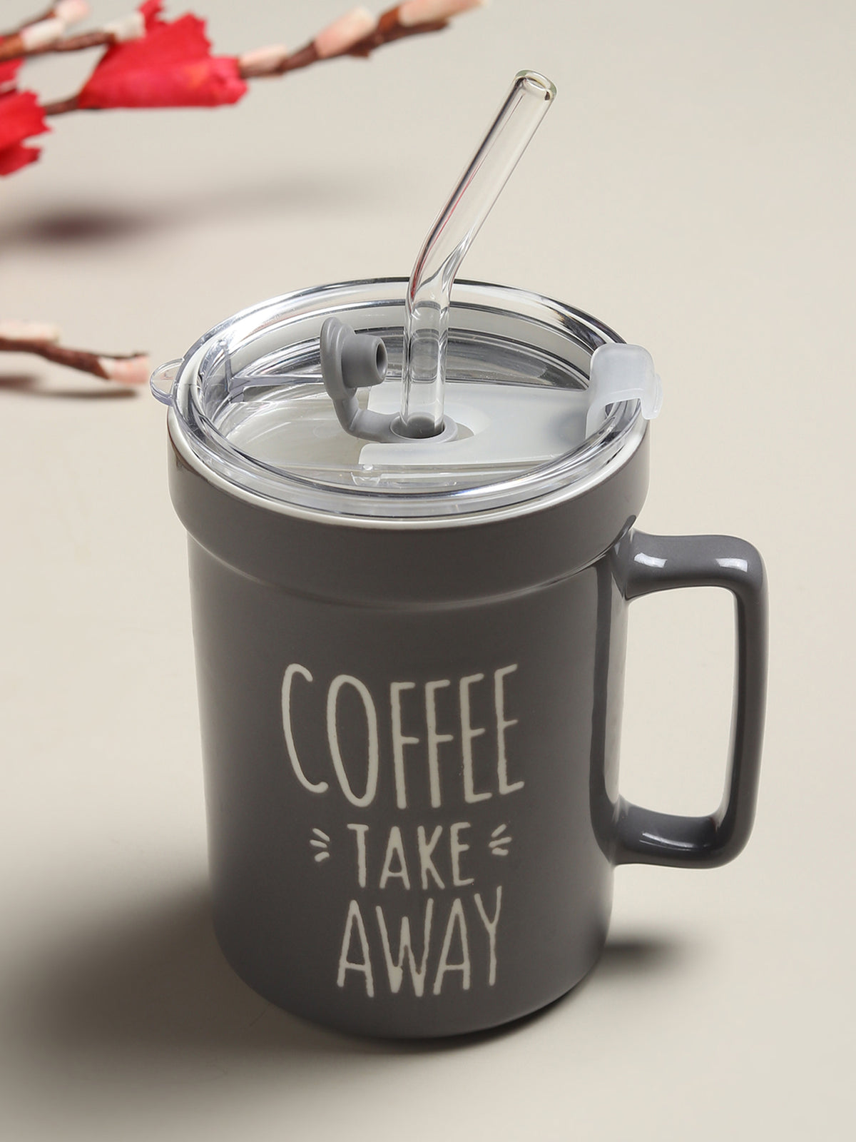 Mugsy Grey Ceramic GS Mug - Ouchcart