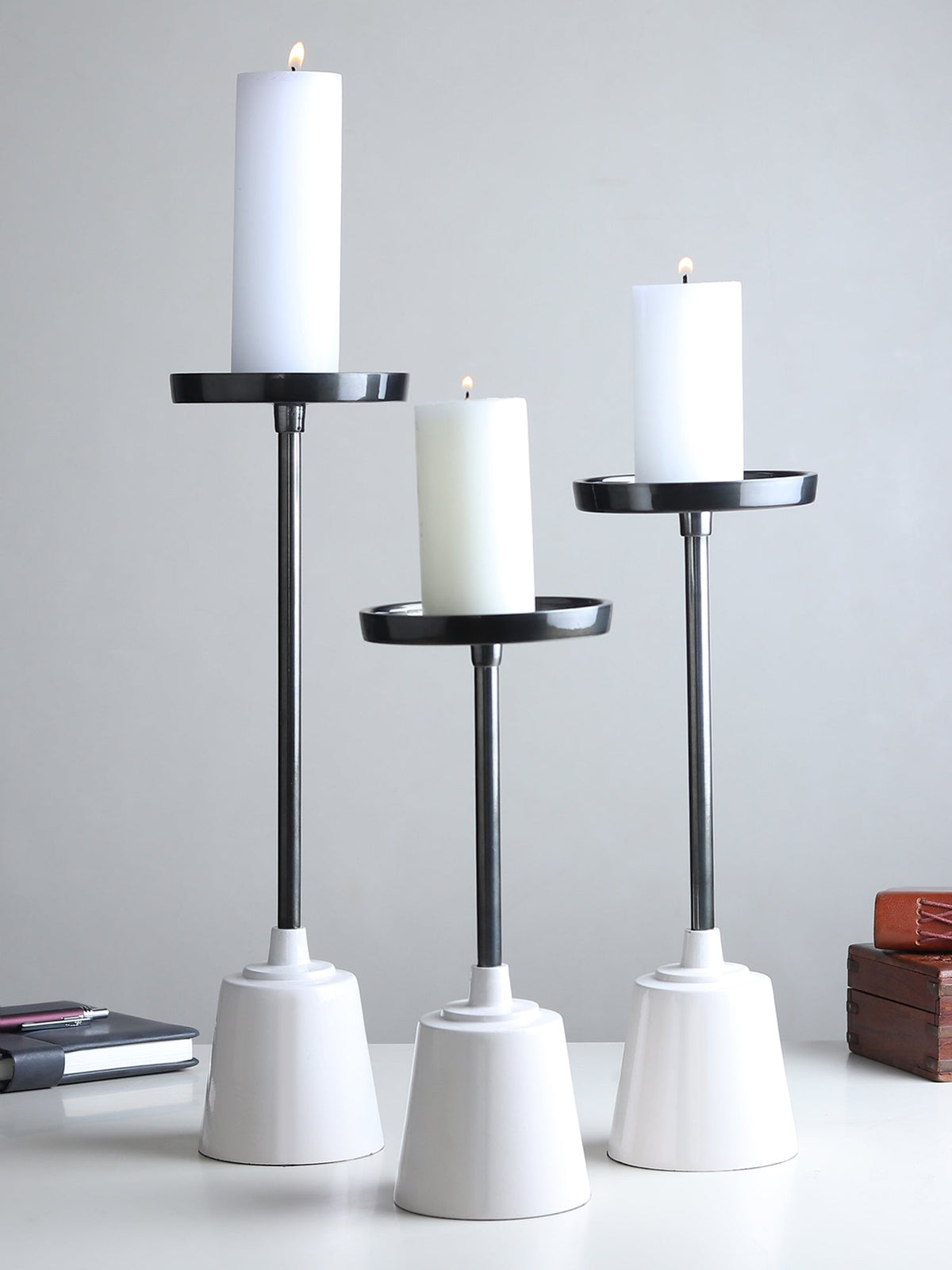 Altura Trio Candle Holder Set M.M.I. OVERSEAS