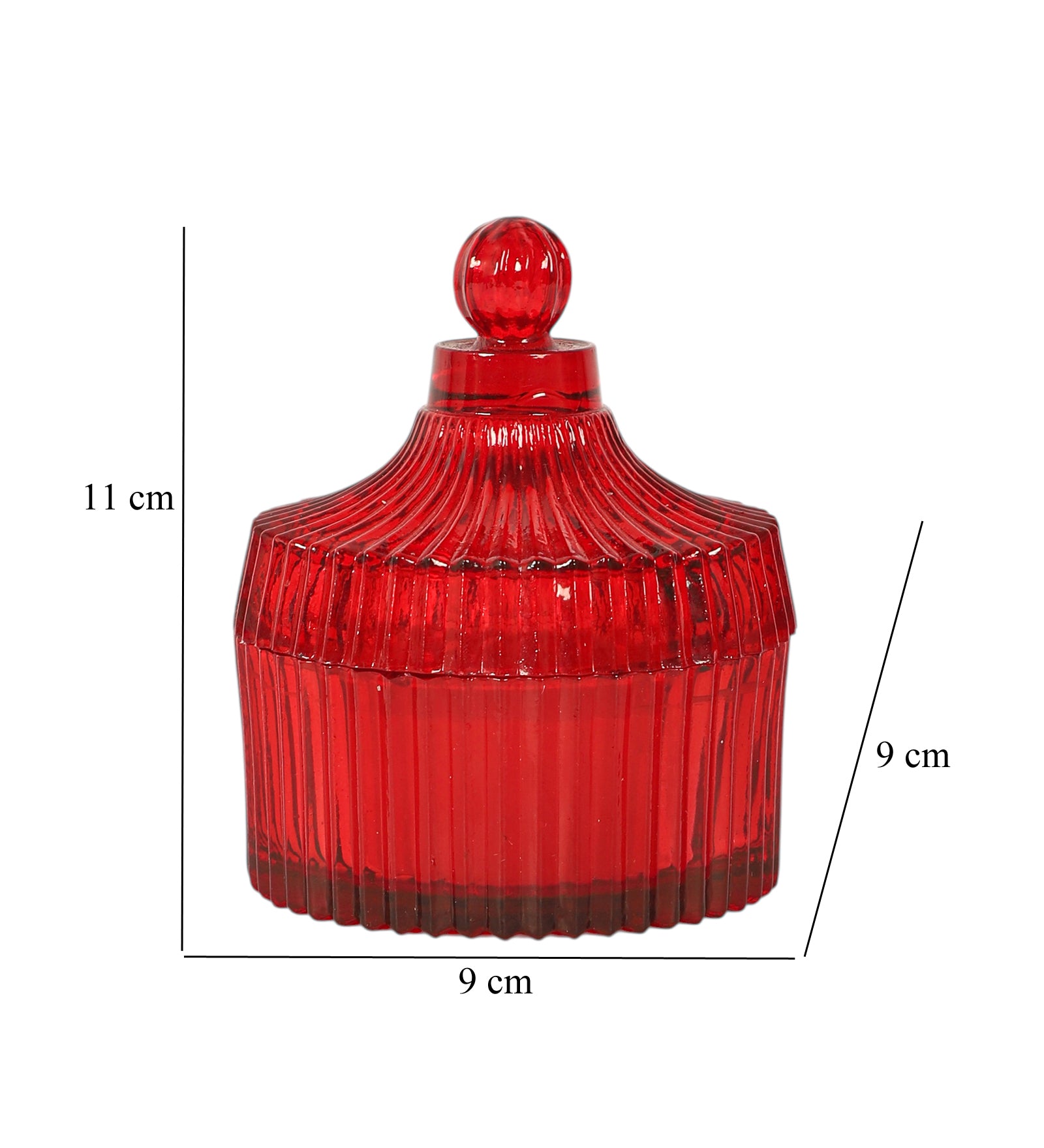 Elara Crimson Rose Candle