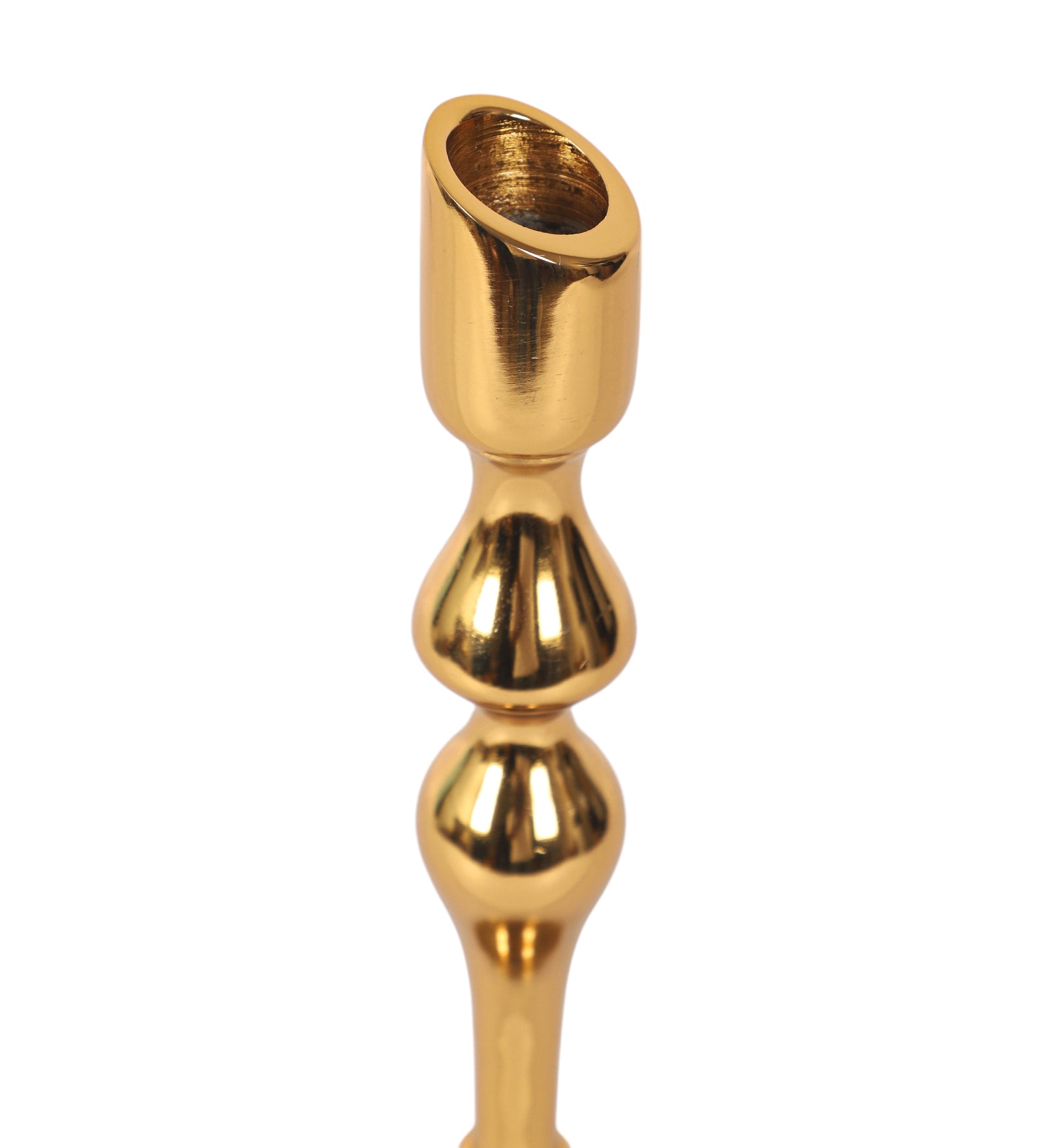 Lumora Small Gold Candleholder