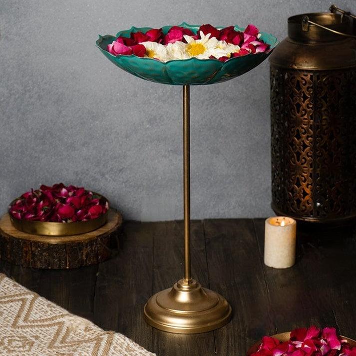 green sat of 1 medium urli - Ouch Cart