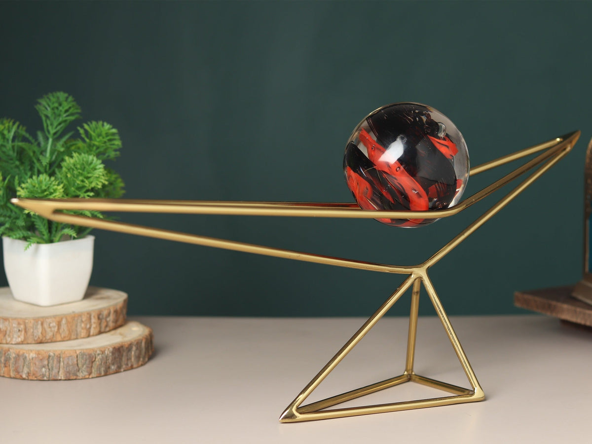 ORB'S Triangular Nexus with Peach Ball M.M.I. OVERSEAS