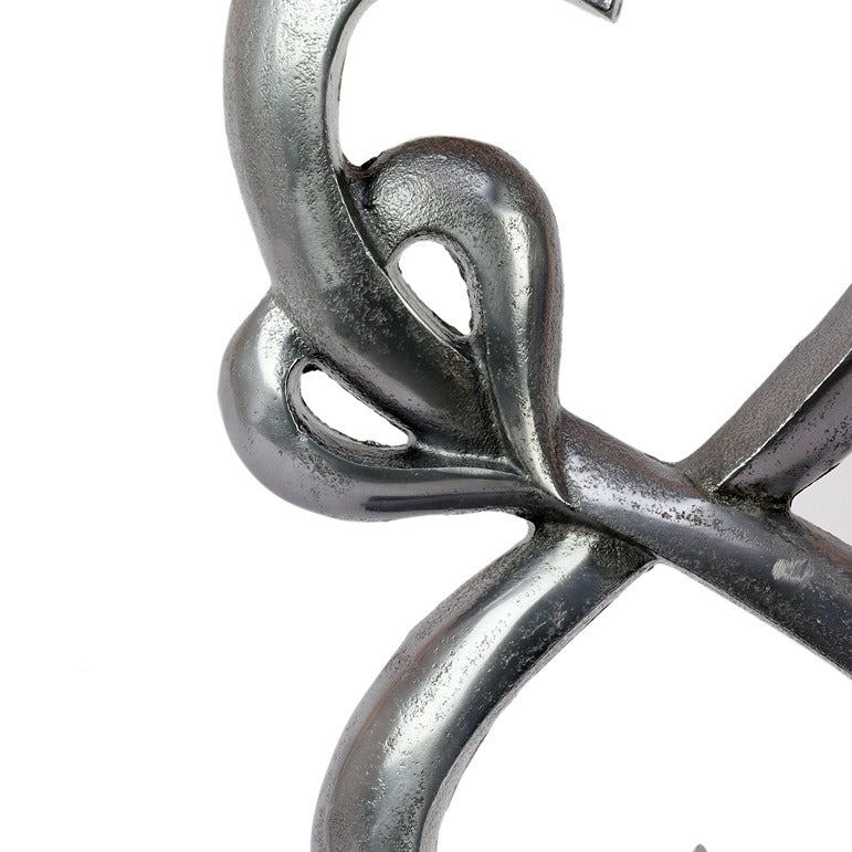 Family Heart Vblue Sculpture Large - OUCHCART