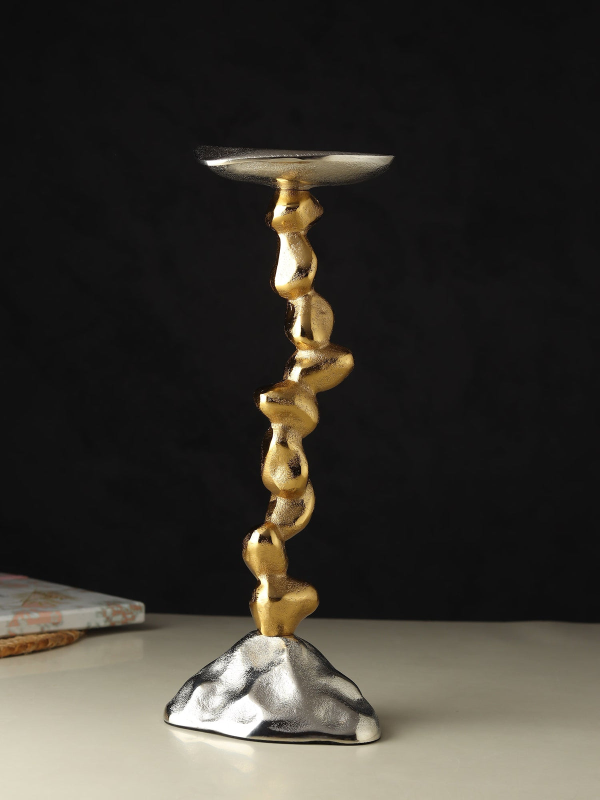 Stones Orivia Candle Holder Large M.M.I. OVERSEAS