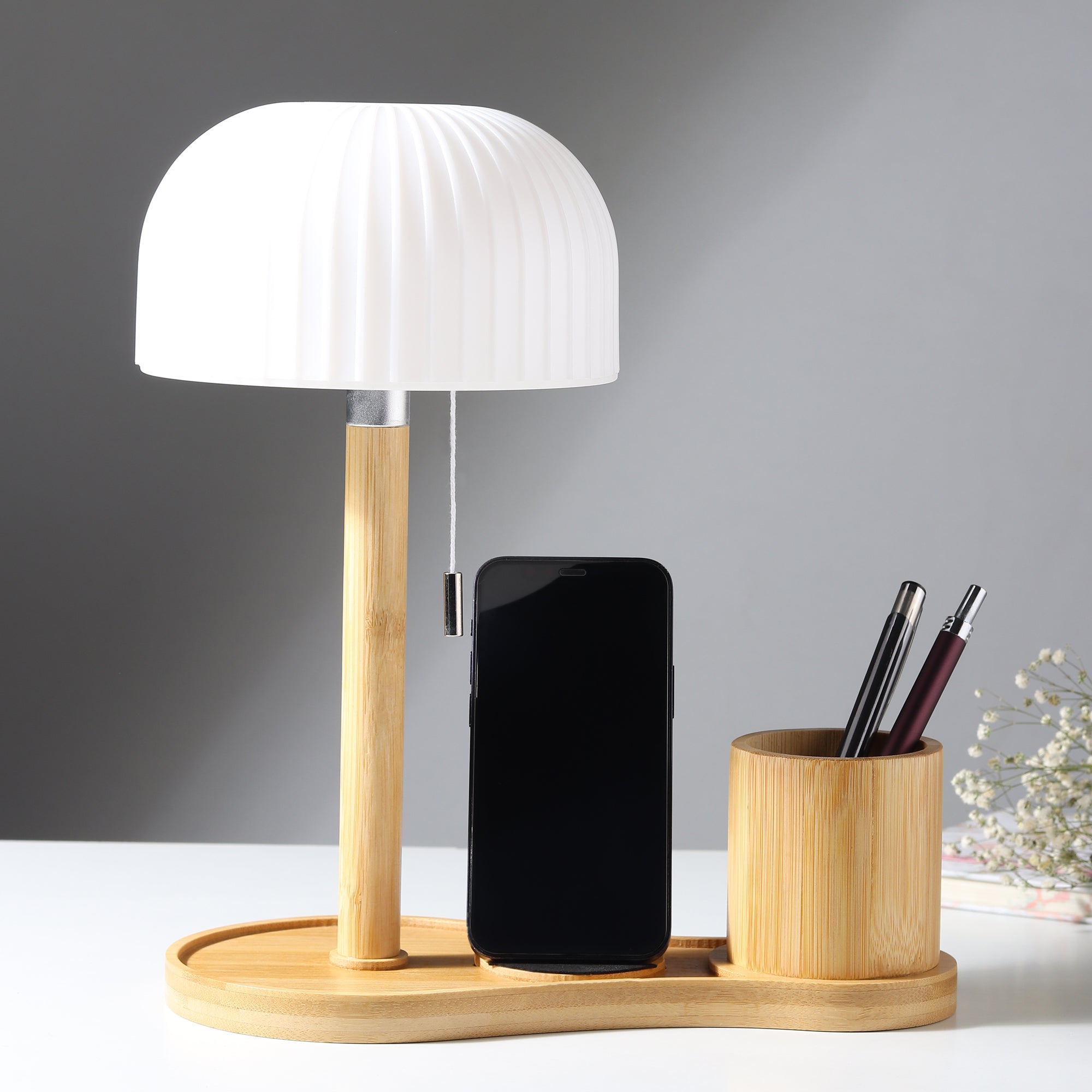 Mush Wood Study Lamp