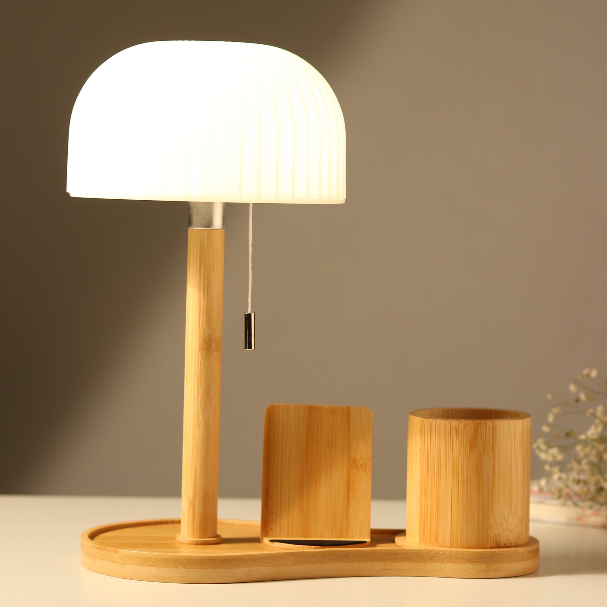 Mush Wood Study Lamp