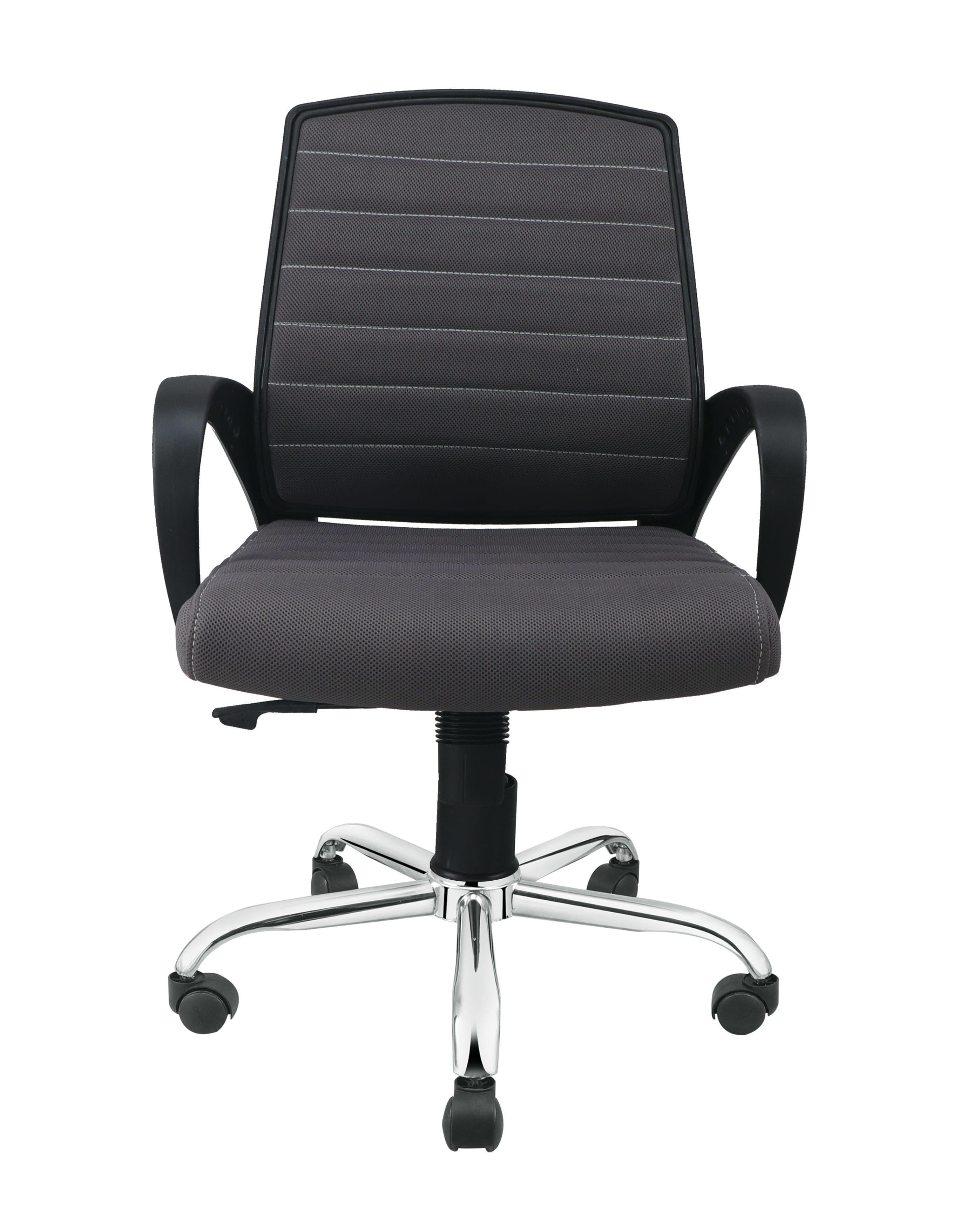 Smart Ergonomic Chair With Breathable Grey Mesh Fabric - Ouch Cart