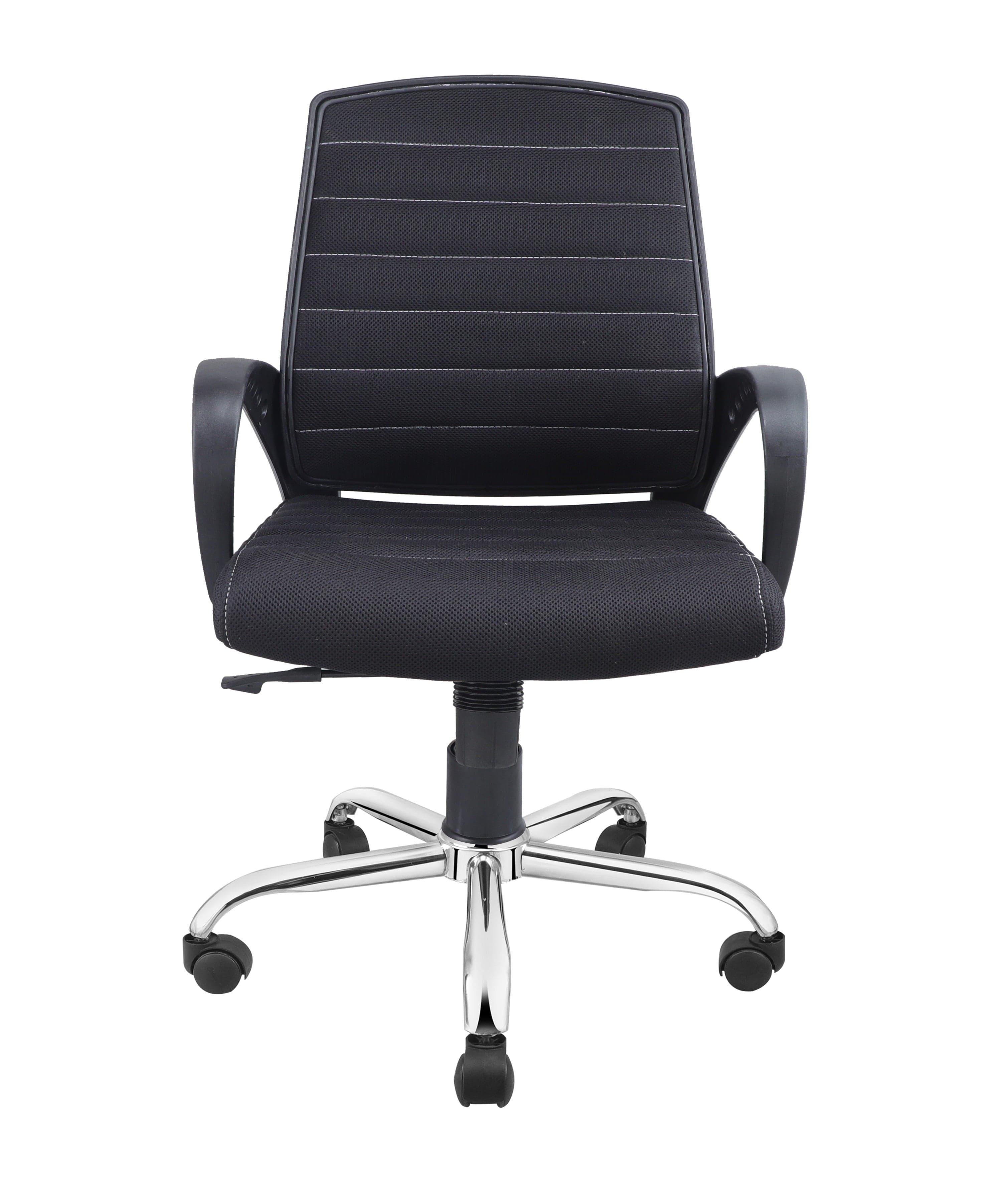 Smart Ergonomic Chair With Breathable Black Mesh Fabric - Ouch Cart