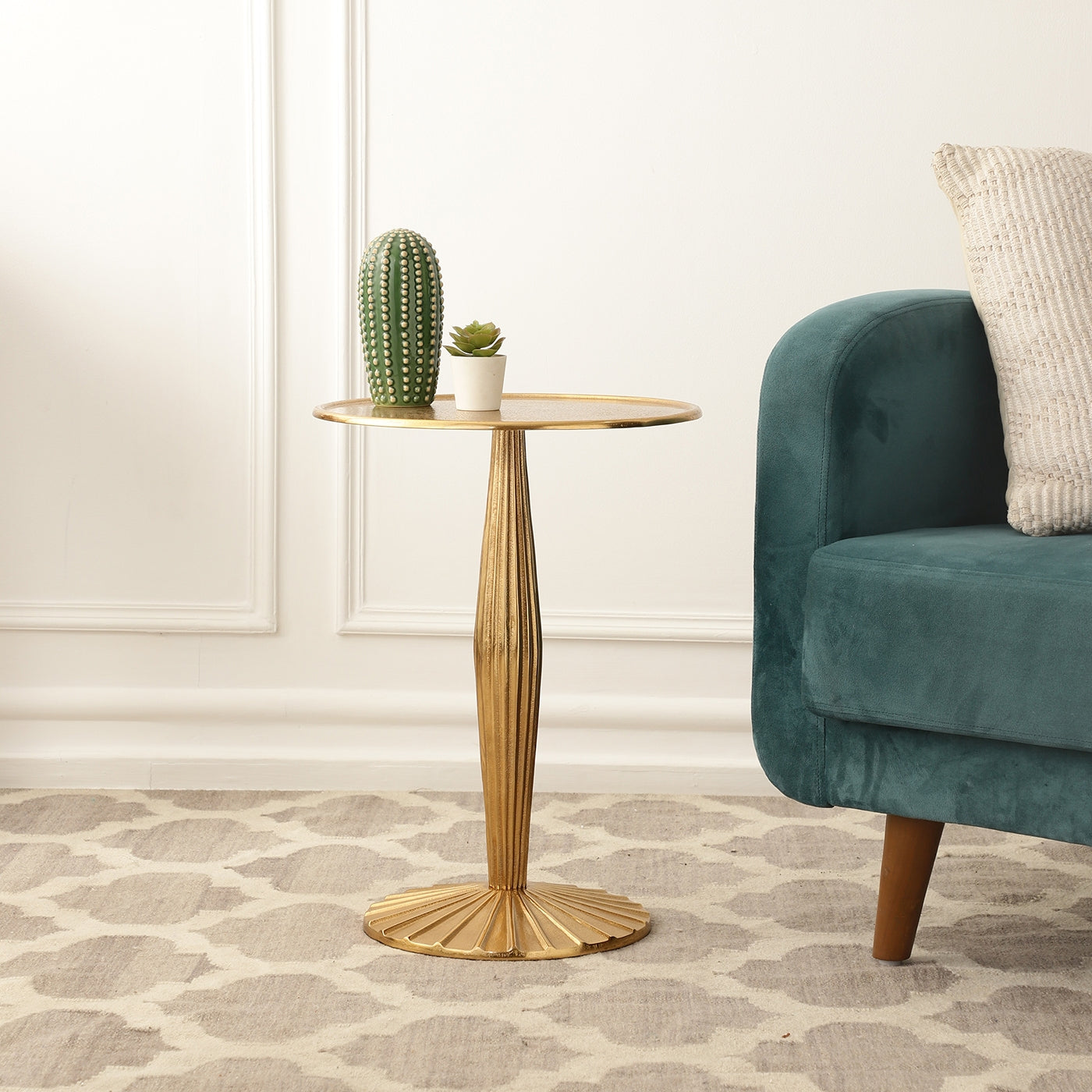 Radiant Gold Duo Side Tables Small-OUCHCART