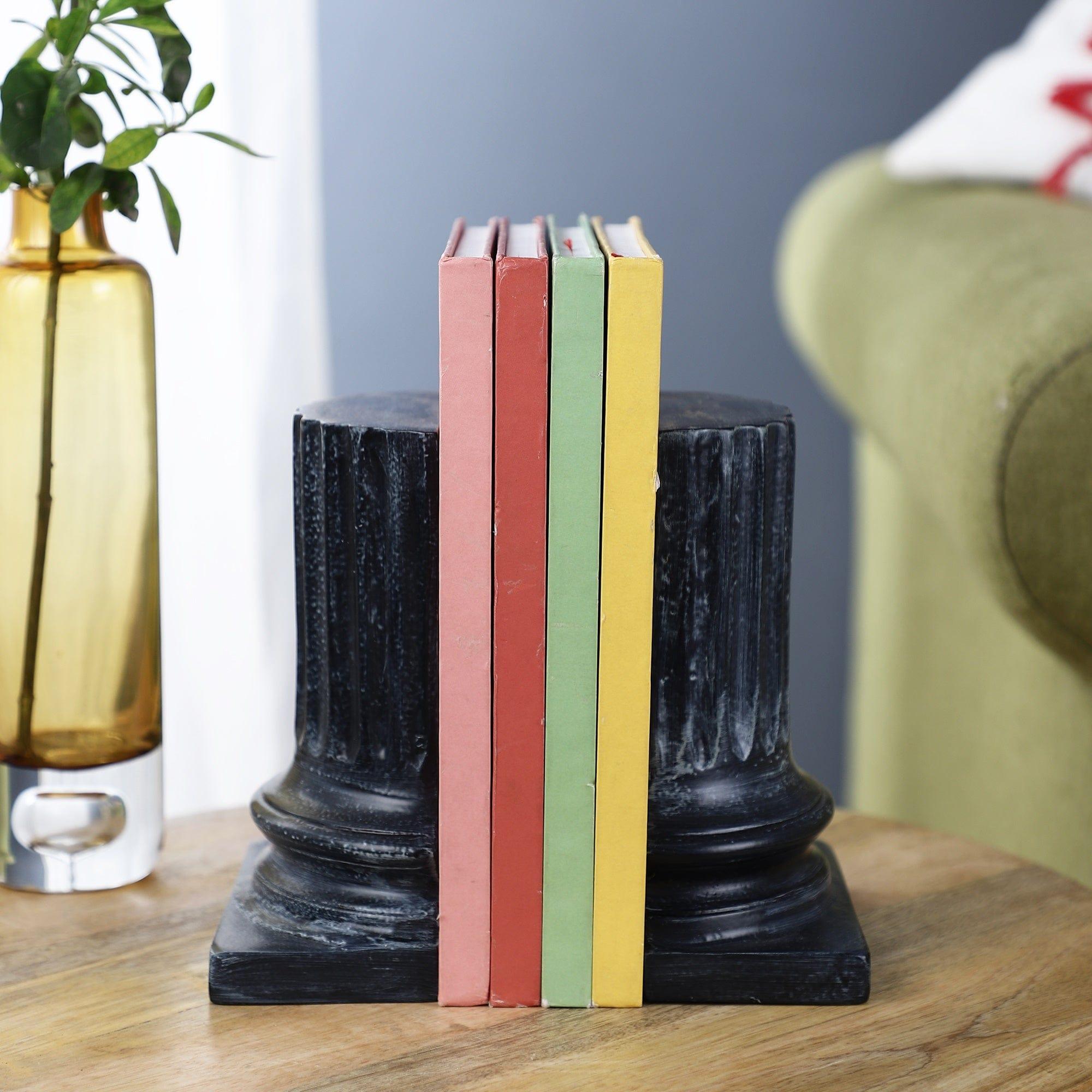 Relic Blue Pillar Bookend - Ouch Cart