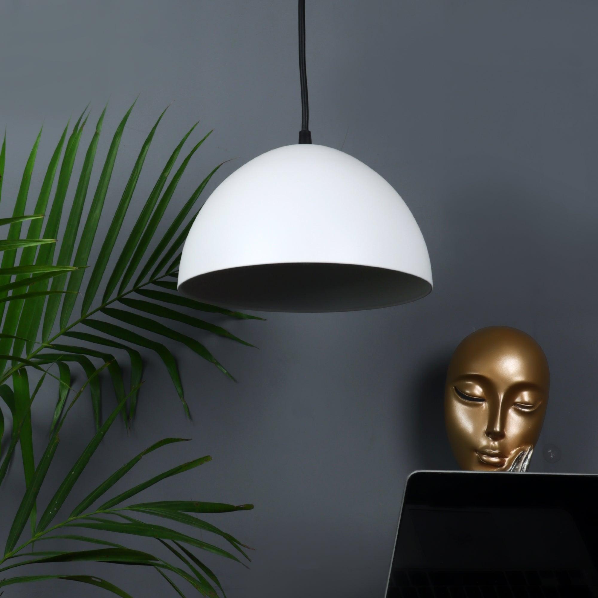 Hallway White Hanging Light by SS Lightings - Ouch Cart