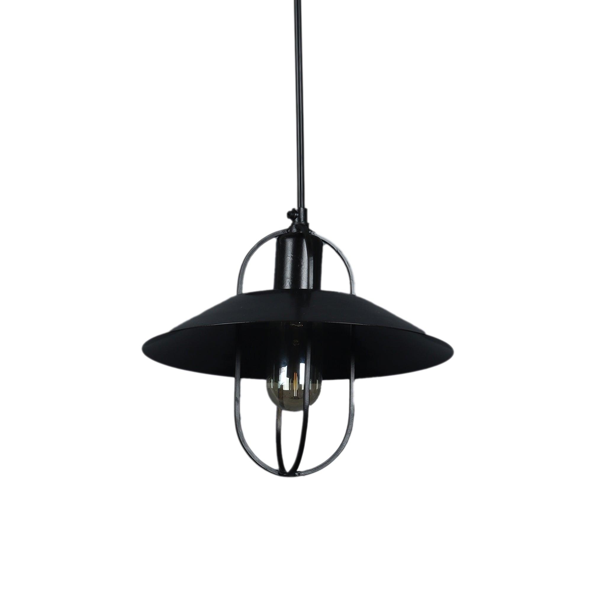 1965 Monging Blue Hanging Light by SS Lightings - Ouch Cart