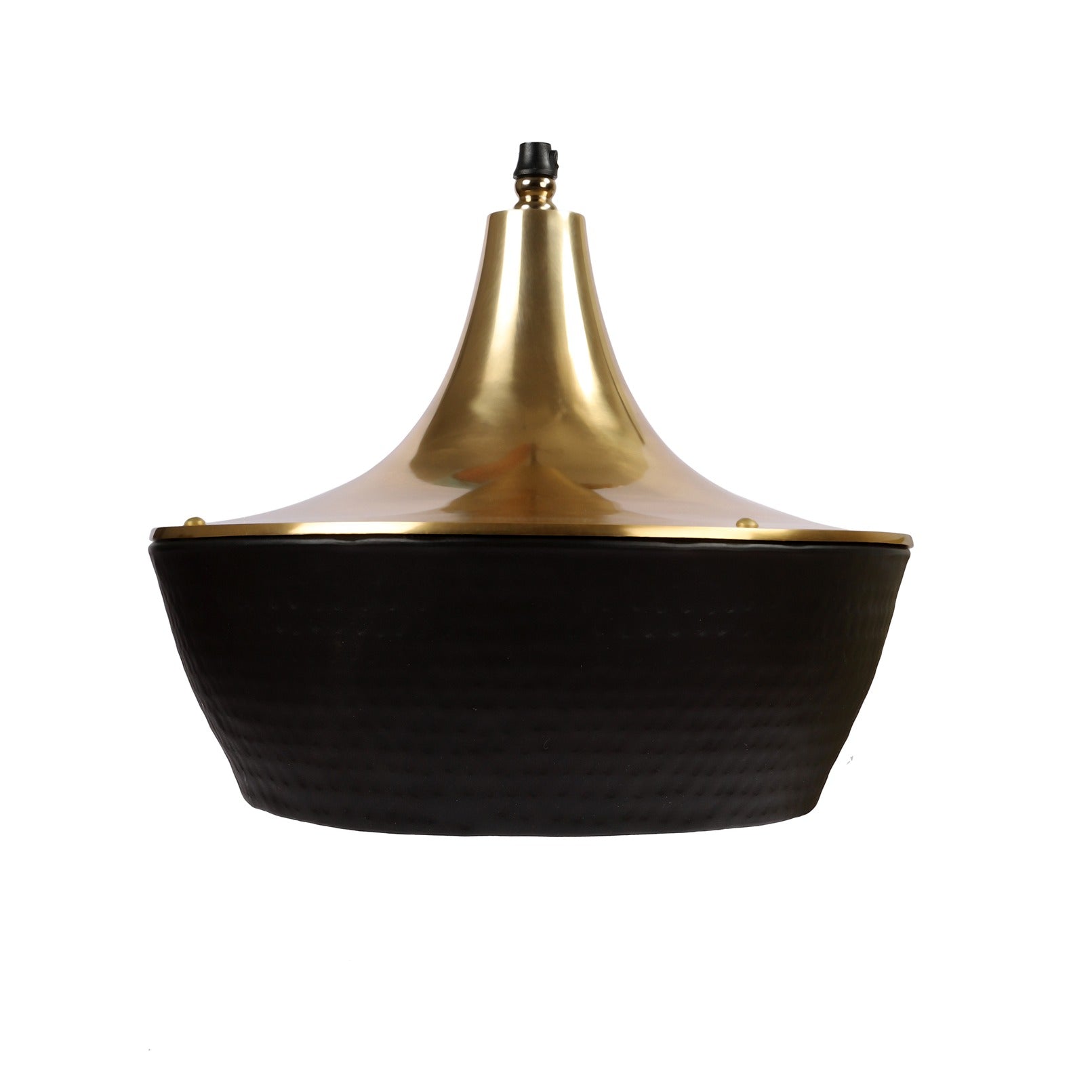 The "Vega Hanging light" by Décor de Maison in Gold & Black finish