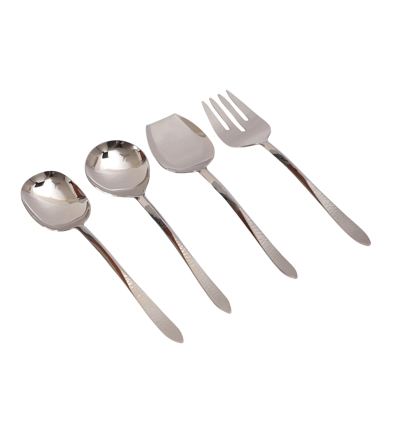 Dune Hammered Serving Set