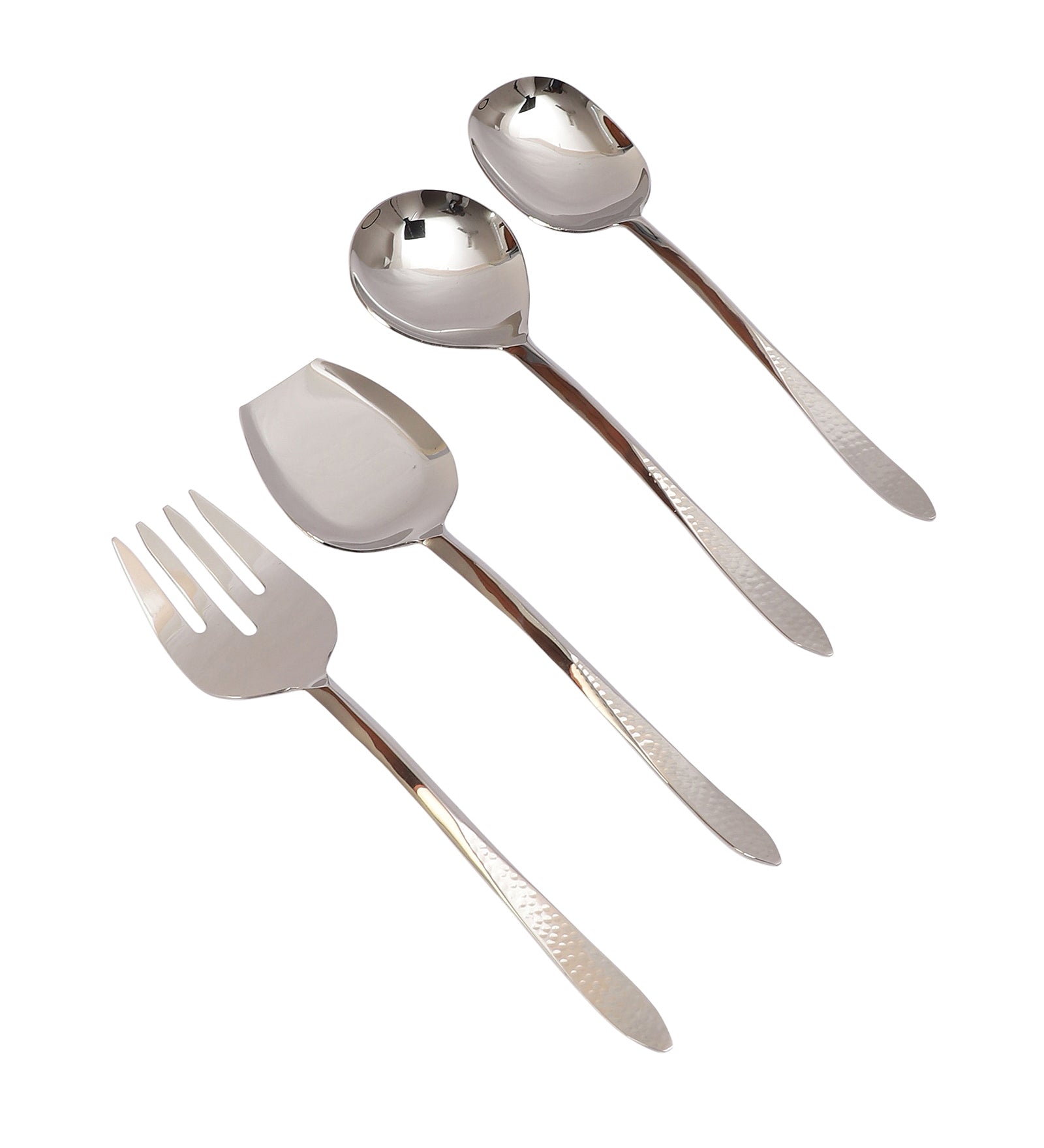 Dune Hammered Serving Set