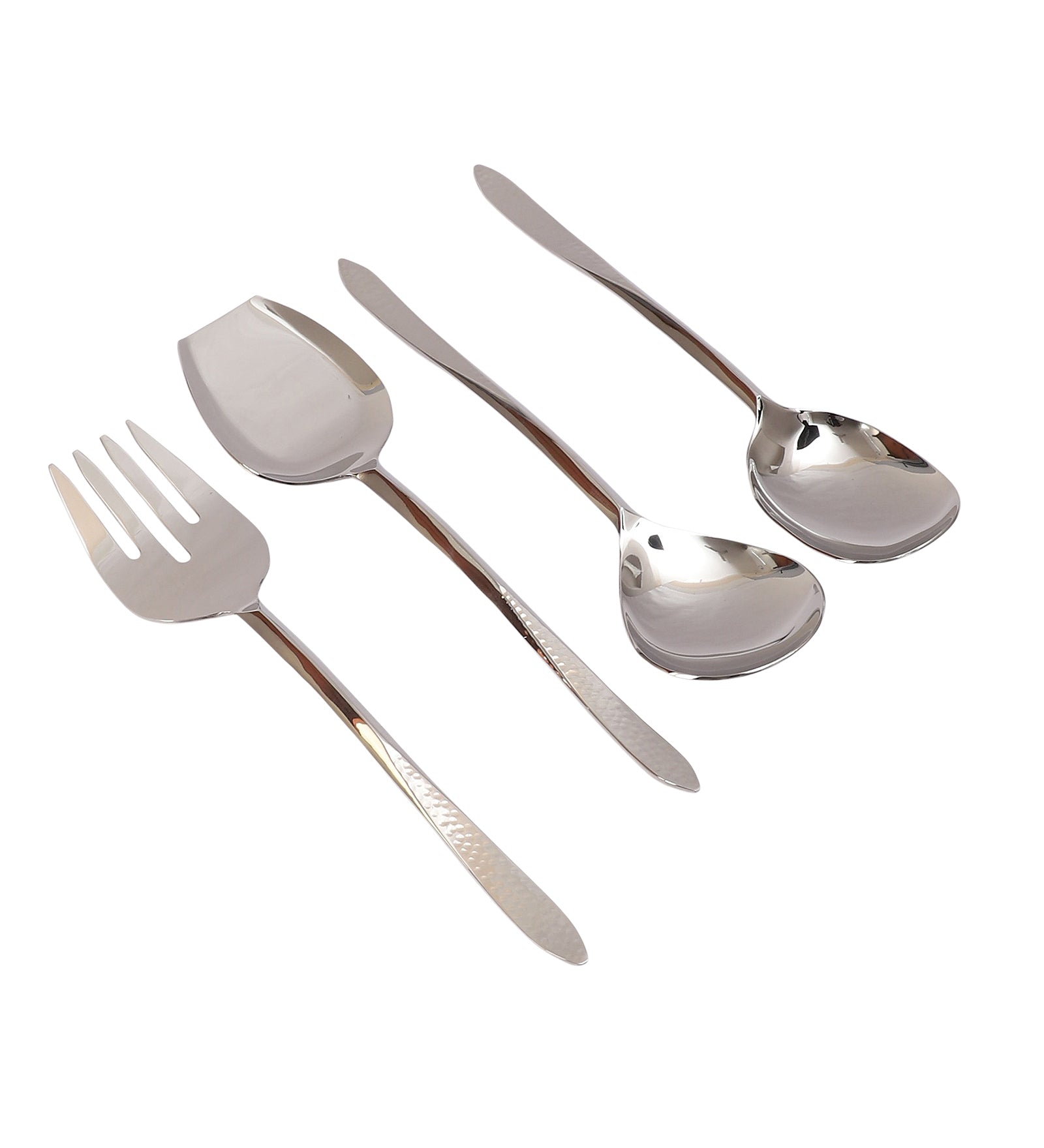 Dune Hammered Serving Set