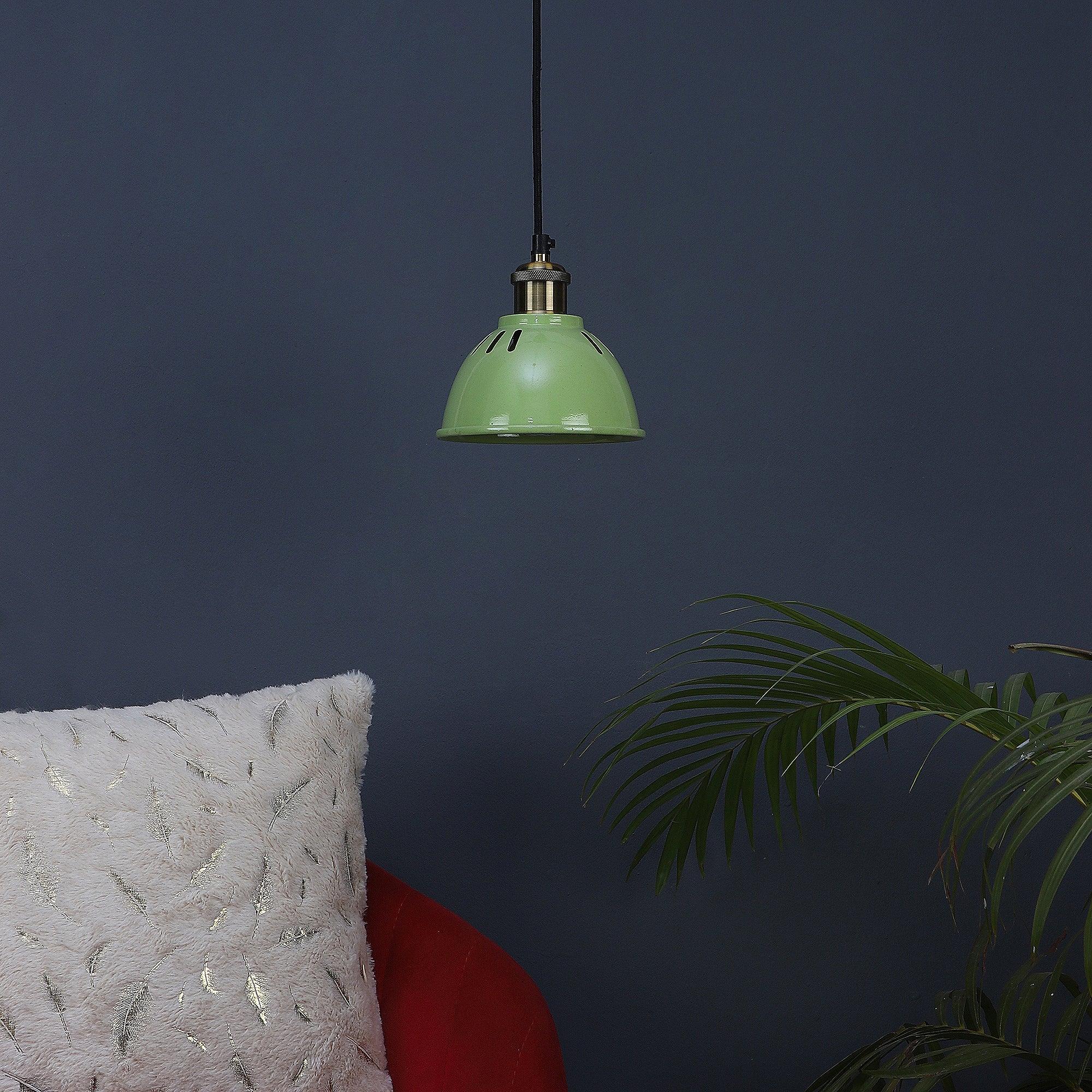 Darnar Green Metal Hanging Light by SS Lightings - Ouch Cart