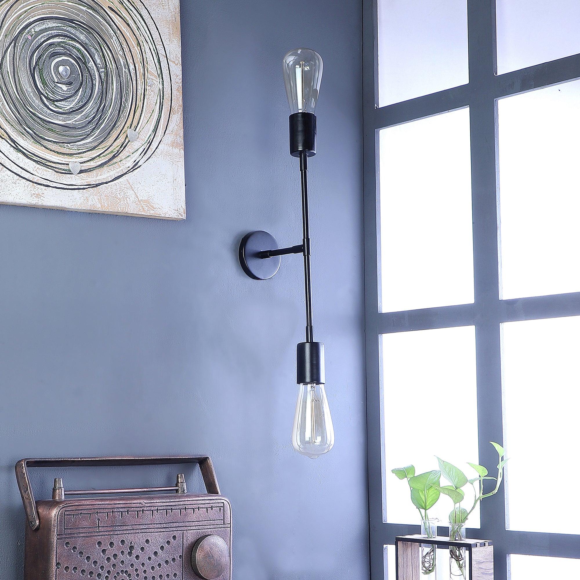 Premium Black Metal Wall Light by SS Lightings - Ouch Cart