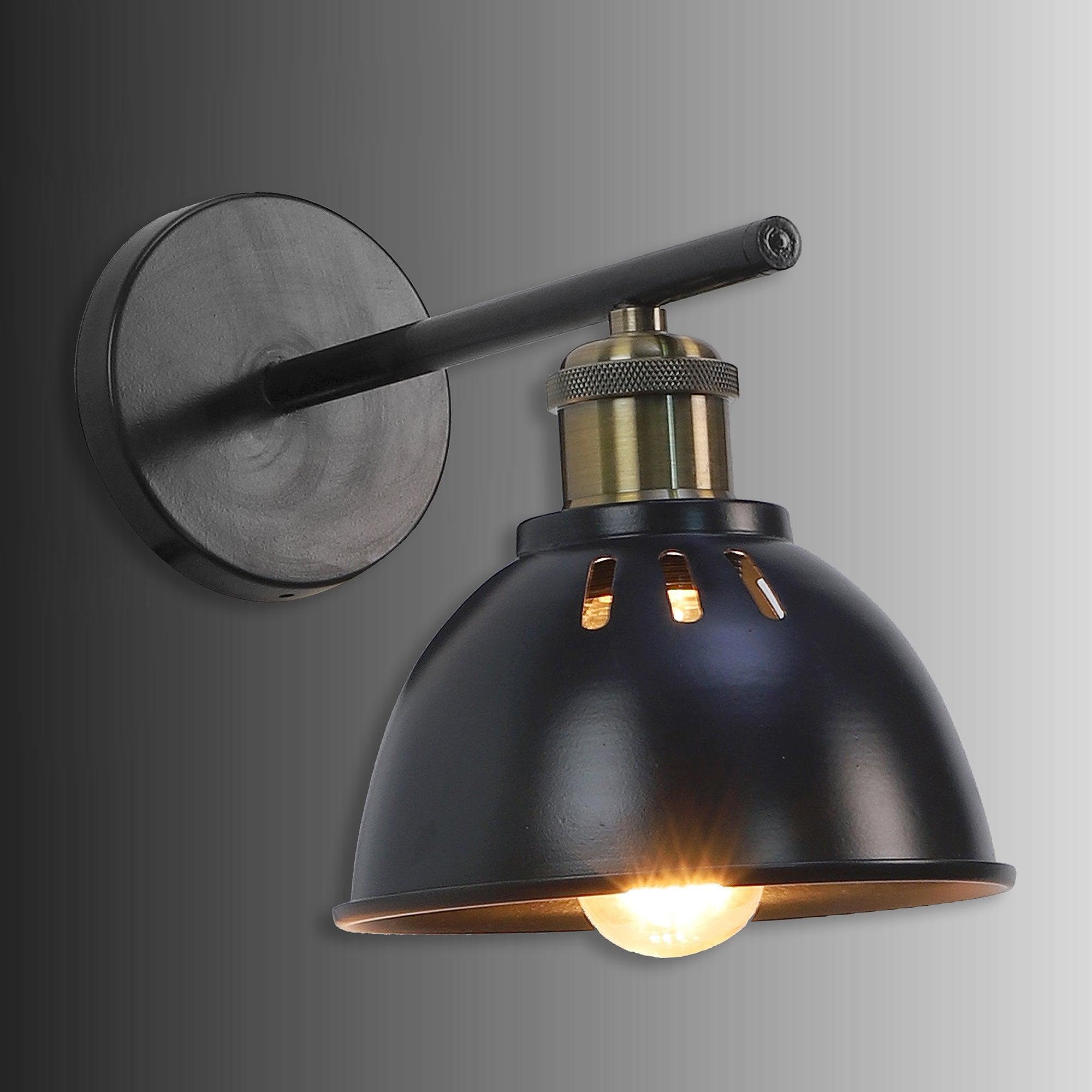 Joongta Black Metal Wall Light By SS Lightings - Ouch Cart
