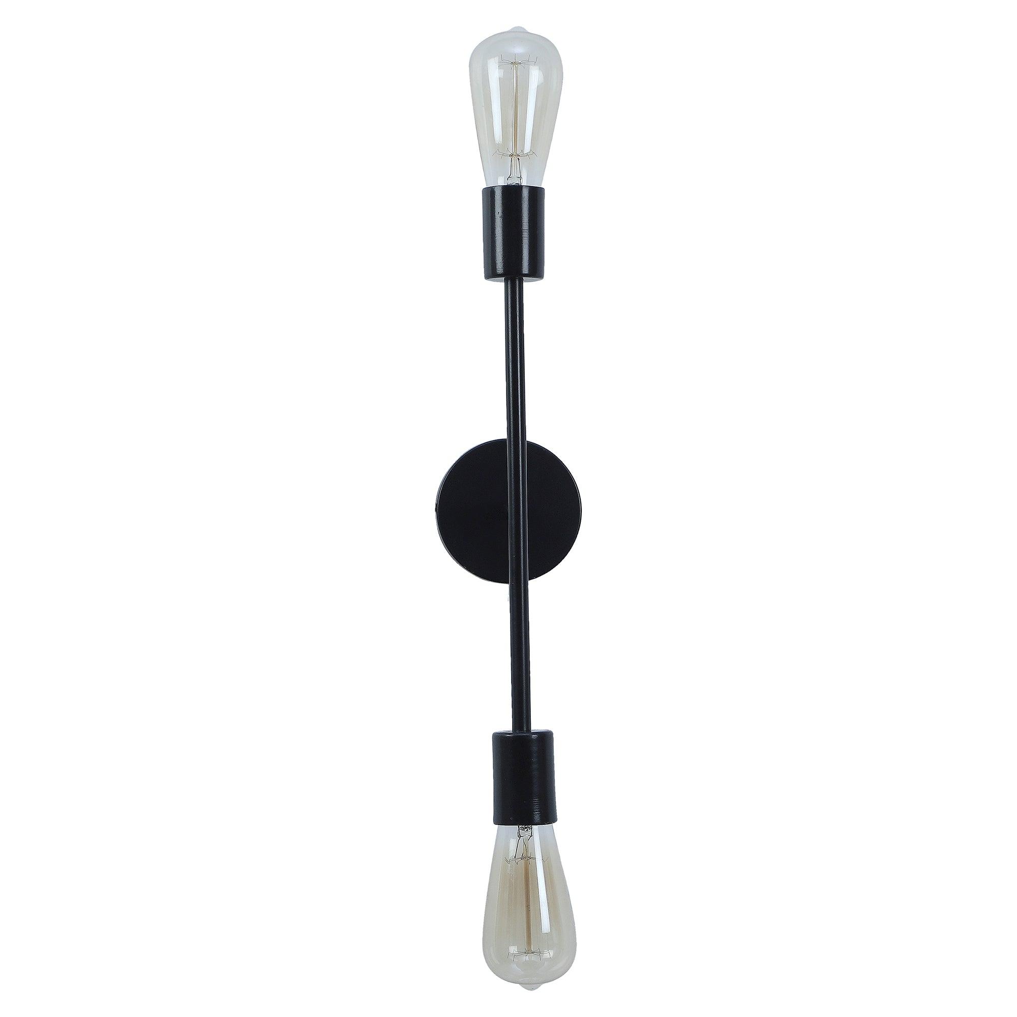 Filo Black Metal Wall Light by SS Lightings - Ouch Cart
