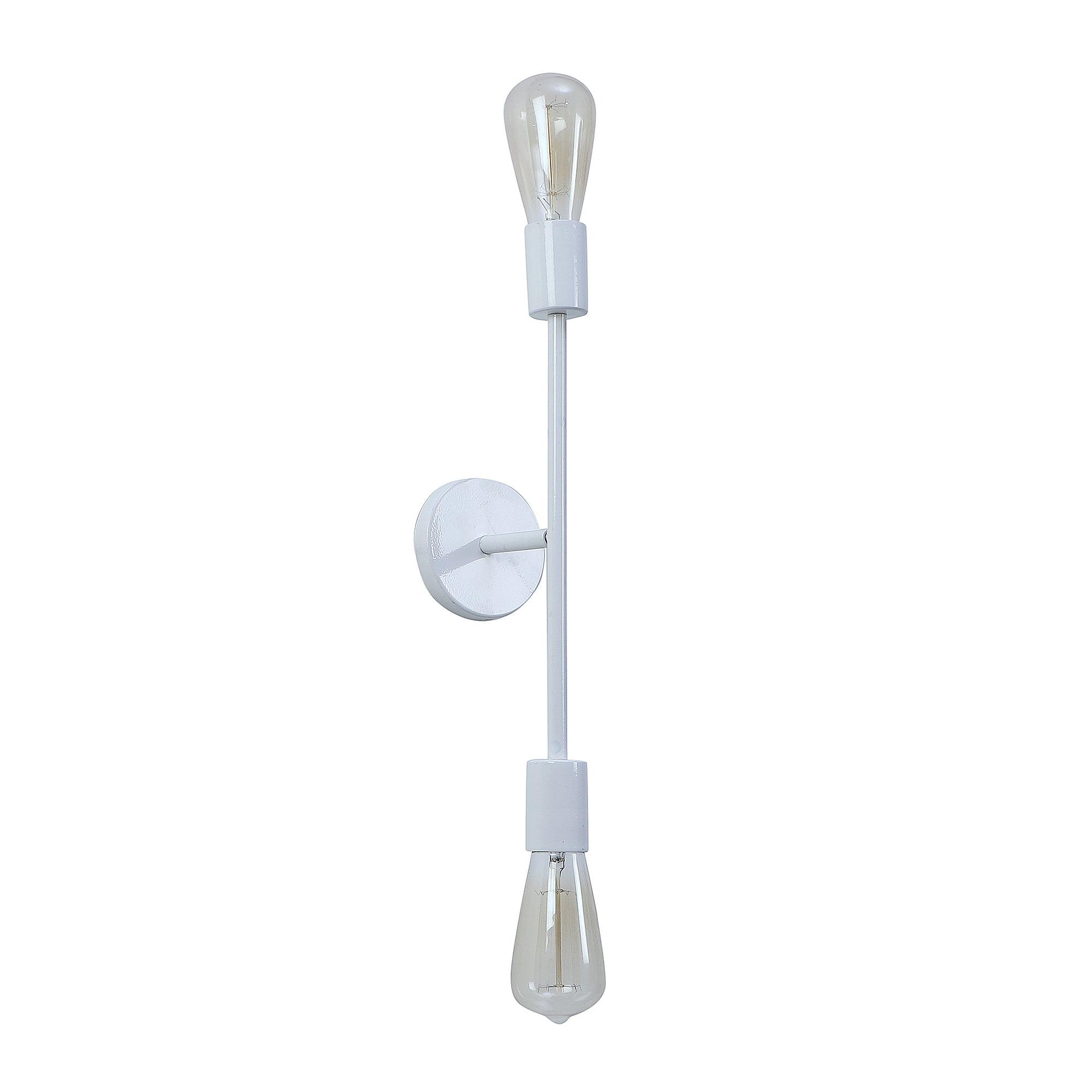 Filo White Metal Wall Light by SS Lightings - Ouch Cart