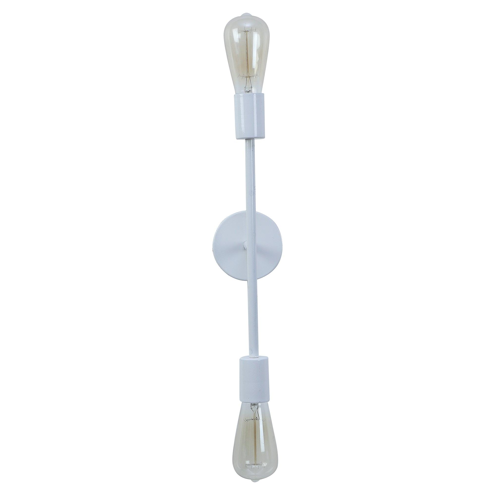 Filo White Metal Wall Light by SS Lightings - Ouch Cart