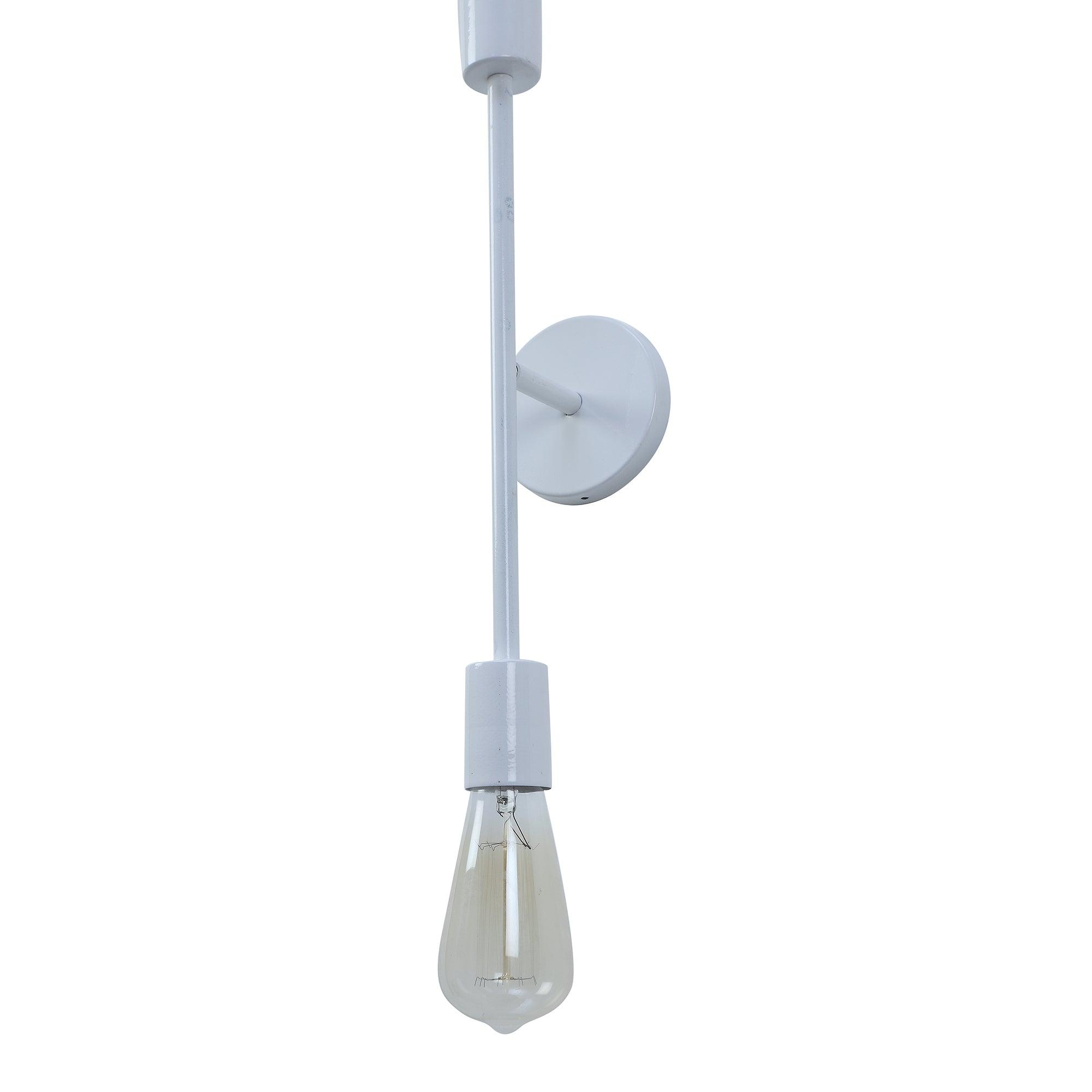 Filo White Metal Wall Light by SS Lightings - Ouch Cart
