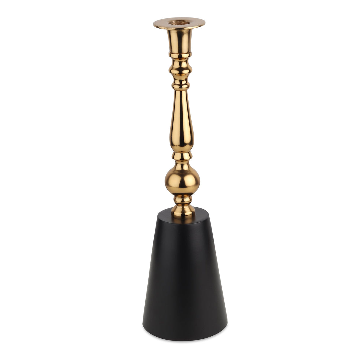 Valora Gold Candle Holder Small M.M.I. OVERSEAS