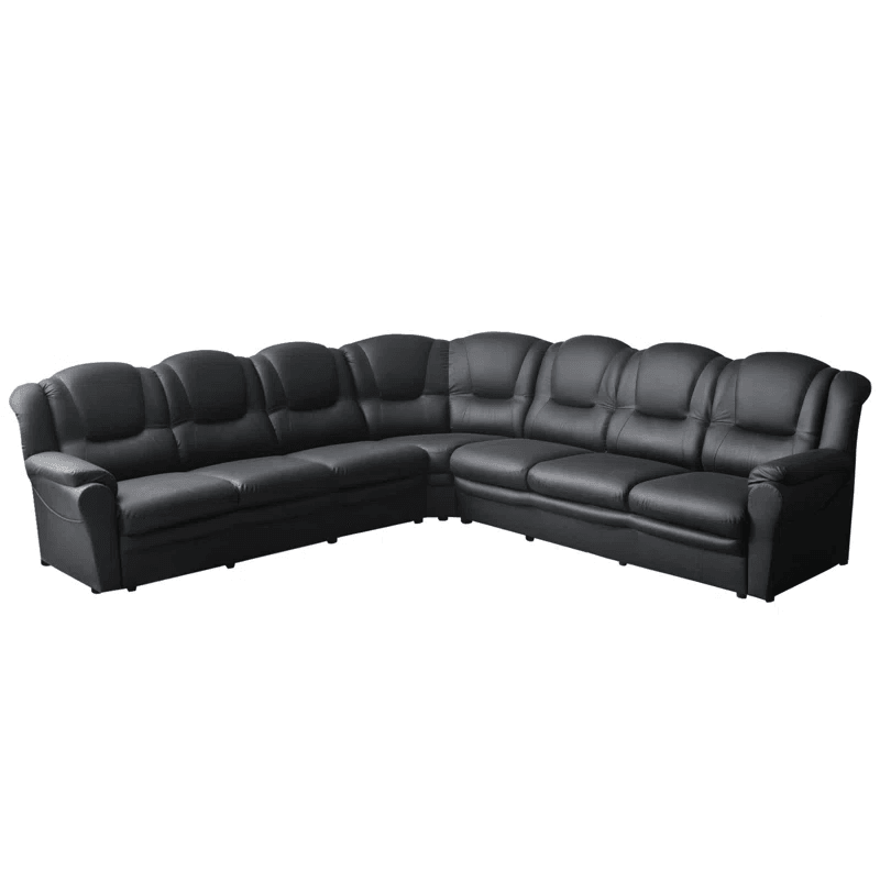 Illies Vegan Leather Corner Sofa - Ouch Cart