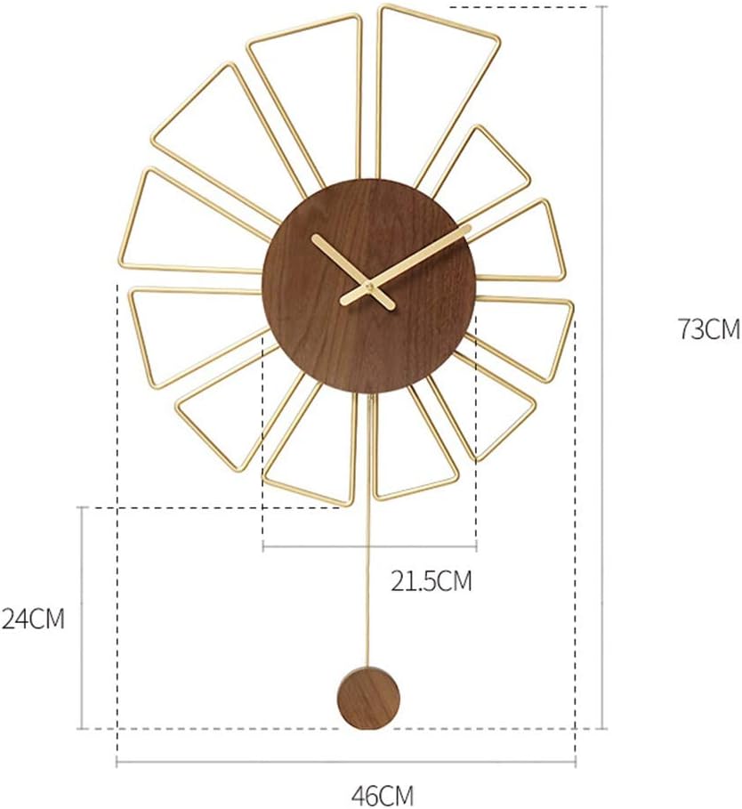 Tringle Pendiulum Wall Clock