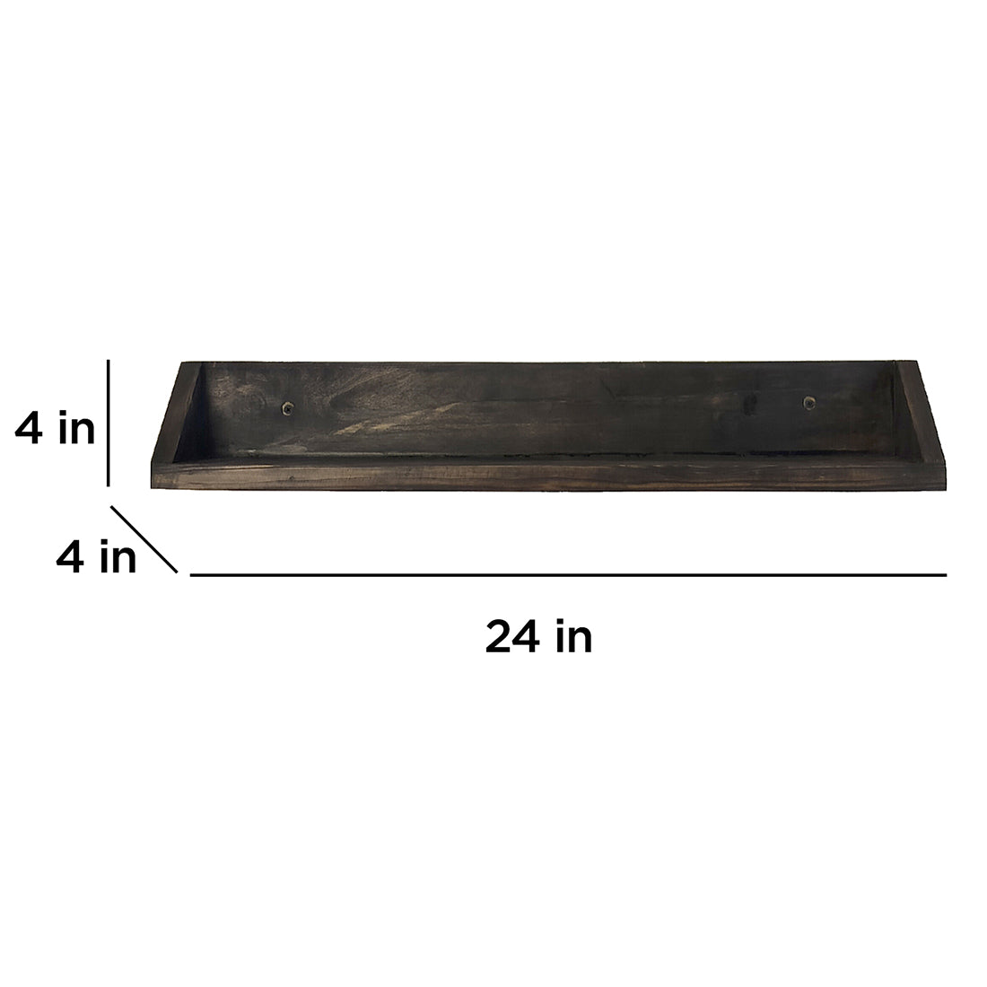 Ivan Wooden Wall Shelf Organiser- OUCH CART | Wall shelf