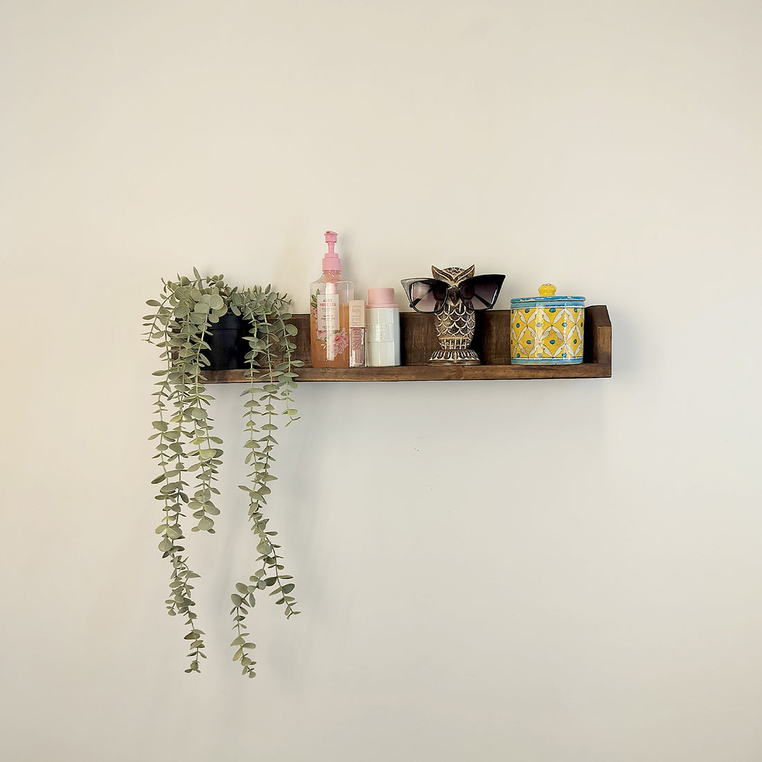 Jean Wooden Wall Shelf Organiser - OUCH  CART | Wall shelve