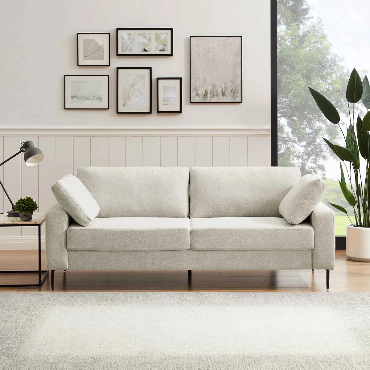 Modern Style Etta 84.3" Mid-Century Modern Design Sofa