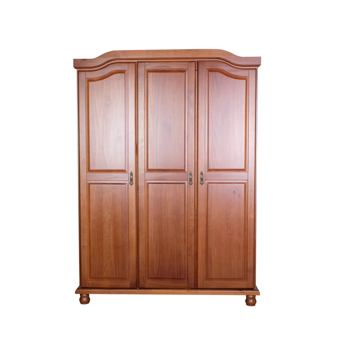 Kyle Bedroom 3-Door Solid Wood Armoire Wardrobe