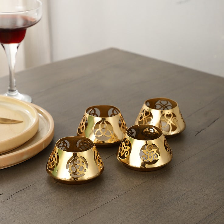 Sharingan T light Holder gold