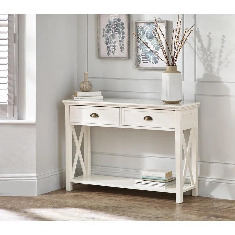 Nanami Solid Wood Console Table Ouch Cart