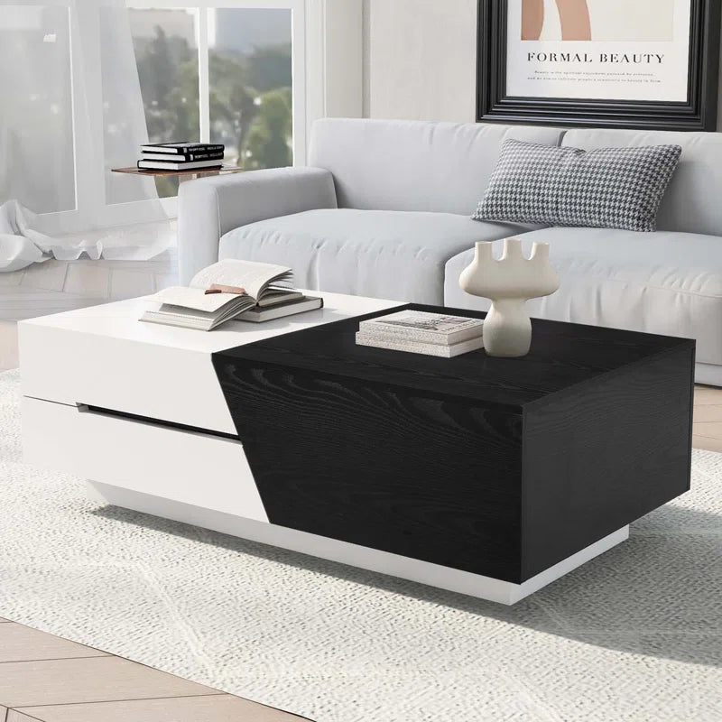 Sliding Top Coffee Table with Storage,living room table,Cocktail table