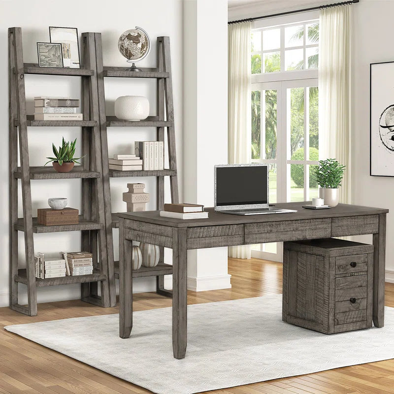 Solid Wood Writing Desk Ouch Cart