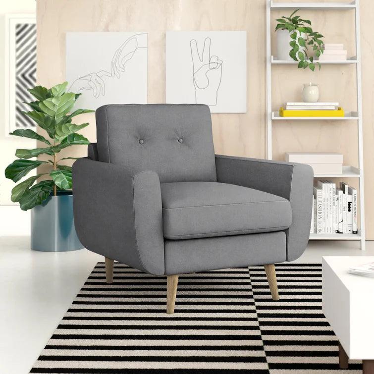 Lindel Upholstered Made to Order Armchair - Ouch Cart